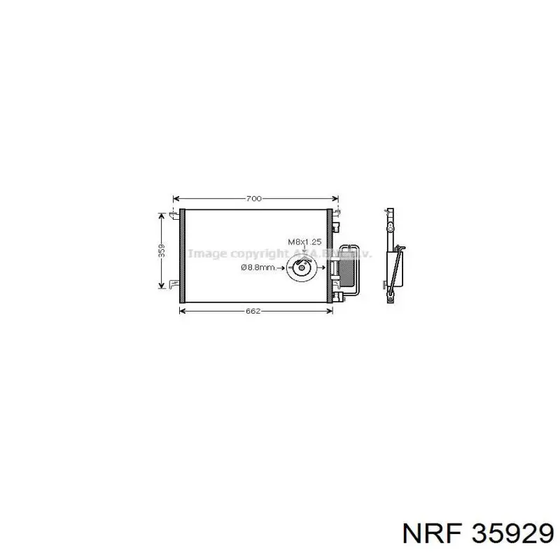 35929 NRF Конденсатор