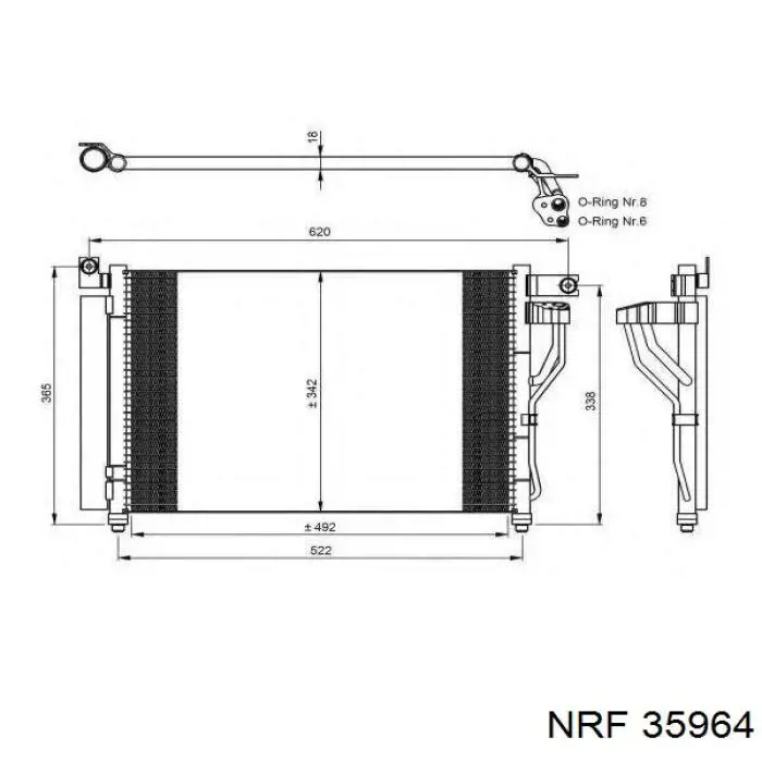 35964 NRF Конденсатор
