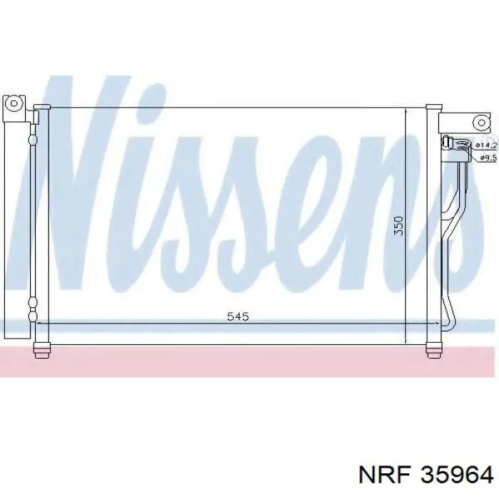 Конденсатор кондиционера NRF 35964 цена, от 108.84 USD