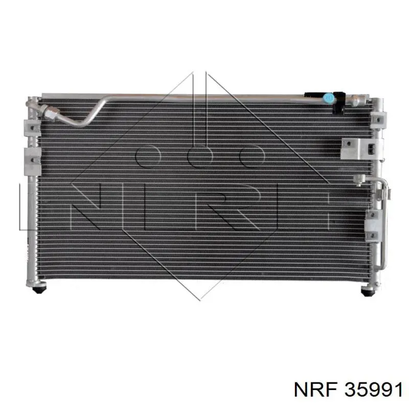 35991 NRF радиатор кондиционера