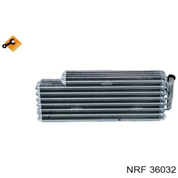 36032 NRF Радиатор отопителя салона