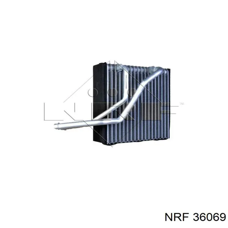 Evaporador, aire acondicionado 36069 NRF