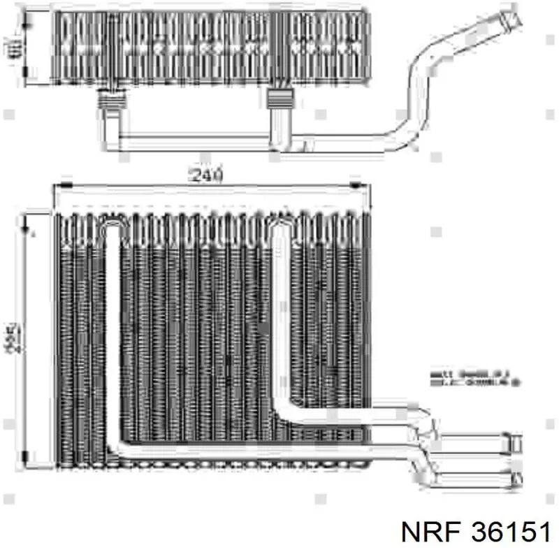 7701206451 Renault (RVI) Радиатор отопителя салона