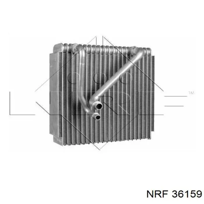 Evaporador, aire acondicionado 36159 NRF