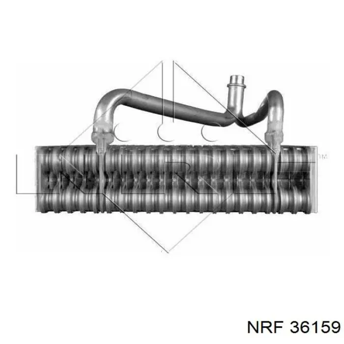 36159 NRF Радиатор отопителя салона