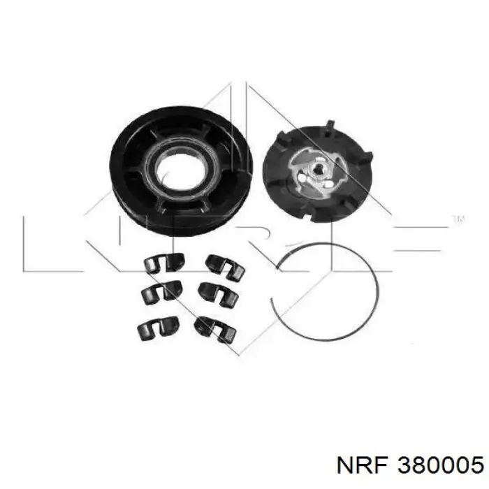 380005 NRF polia do compressor de aparelho de ar condicionado