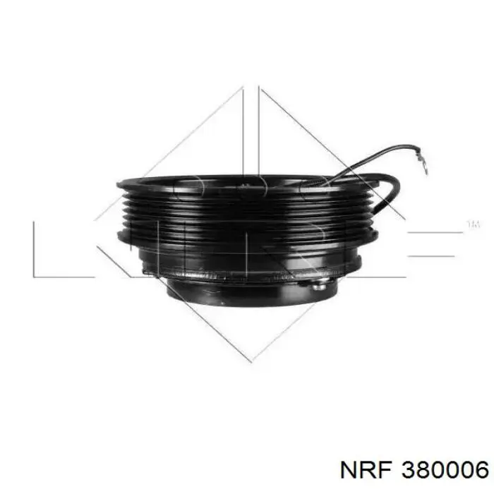 380006 NRF шкив компрессора кондиционера