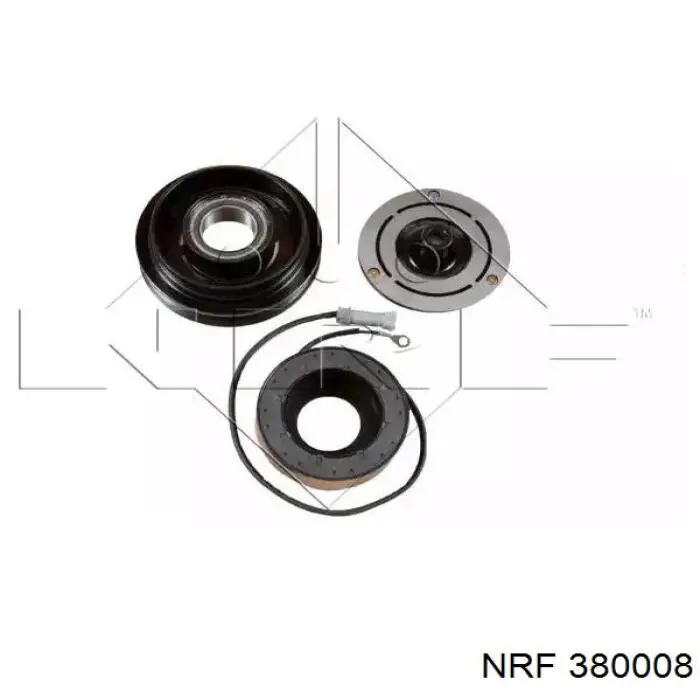 380008 NRF polia do compressor de aparelho de ar condicionado