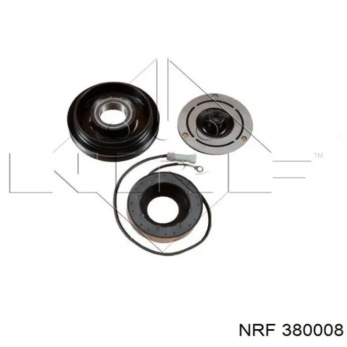 Шкив компрессора кондиционера NRF 380008 цена, от 58.83 USD