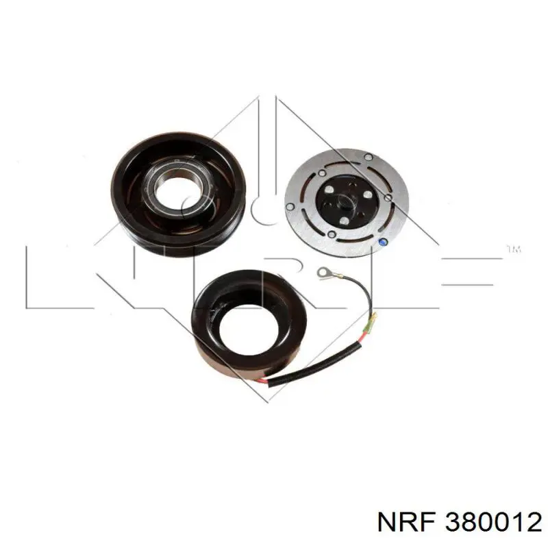 380012 NRF polia do compressor de aparelho de ar condicionado