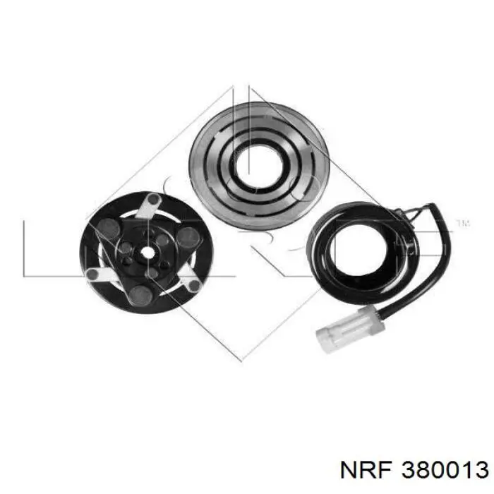 Polea Compresor A/C 380013 NRF