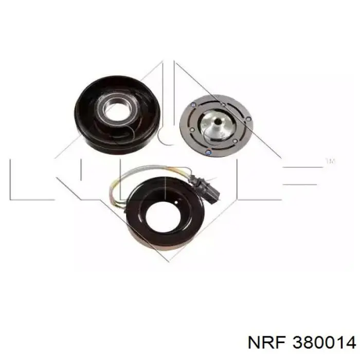 Шкив компрессора кондиционера NRF 380014