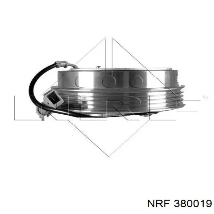 Acoplamento (bobina magnética) do compressor de aparelho de ar condicionado para Audi A4 (8D2)