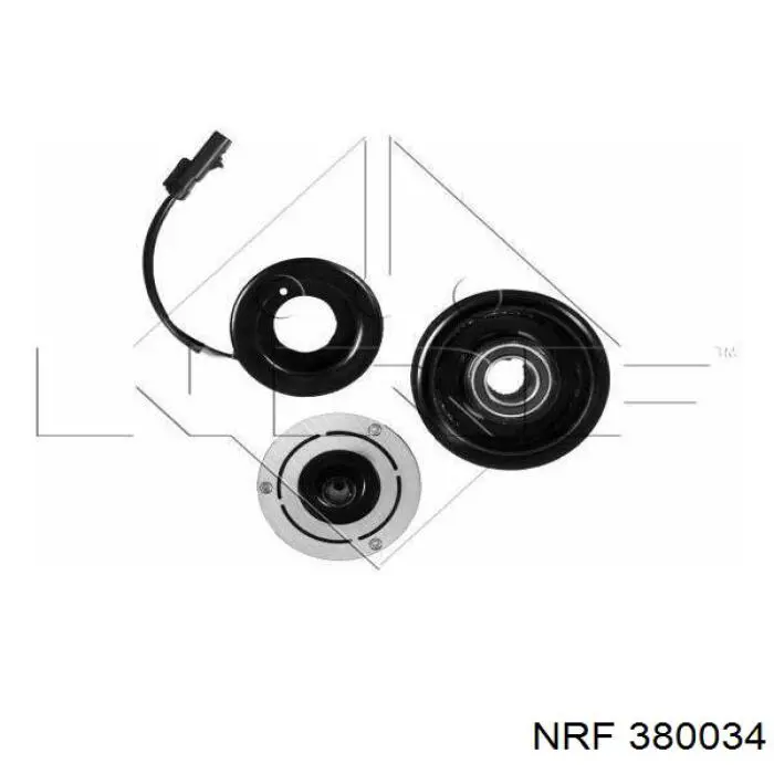 Шкив компрессора кондиционера Maxgear AC130044