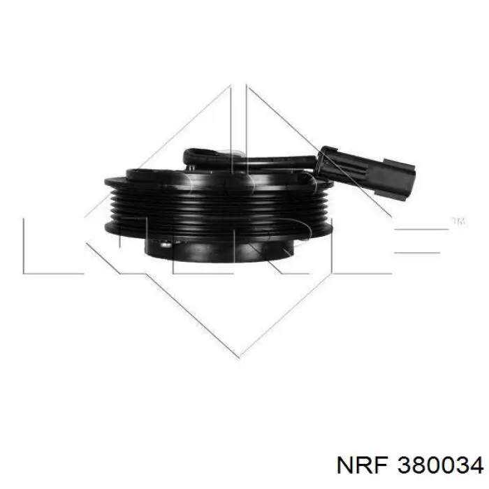 Polea Compresor A/C 380034 NRF