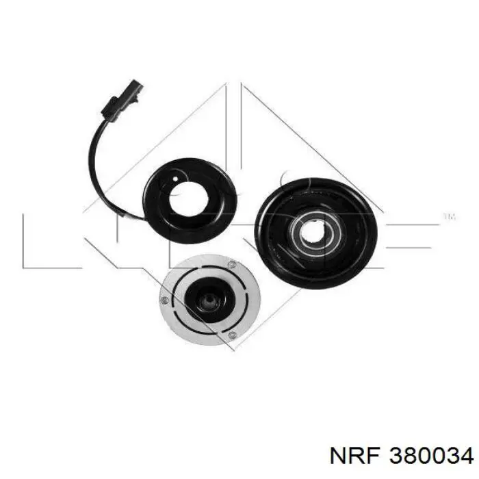 Купить AC130044 Maxgear Шкив компрессора кондиционера