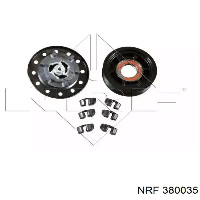 380035 NRF компрессор кондиционера
