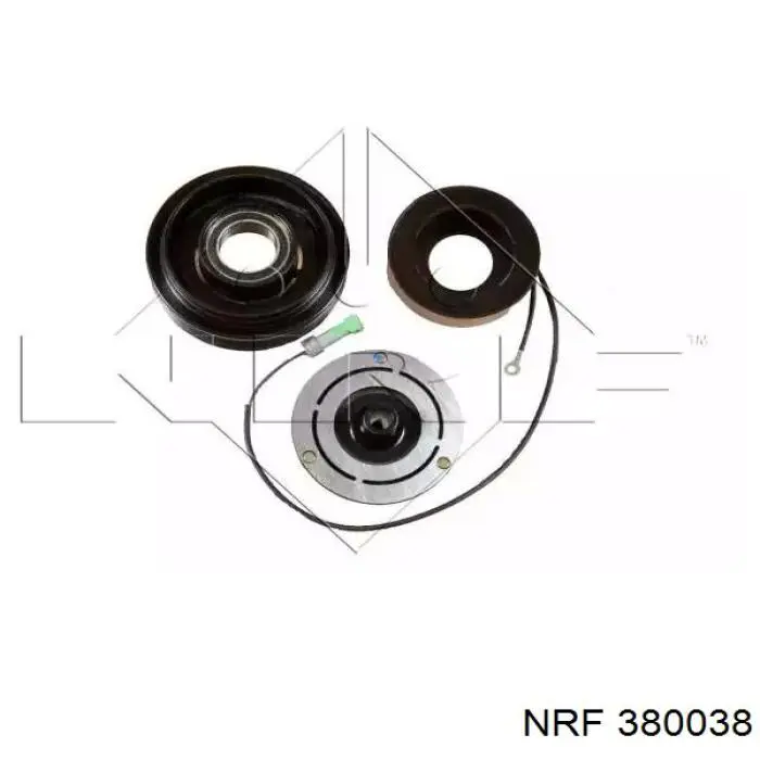 380038 NRF polia do compressor de aparelho de ar condicionado