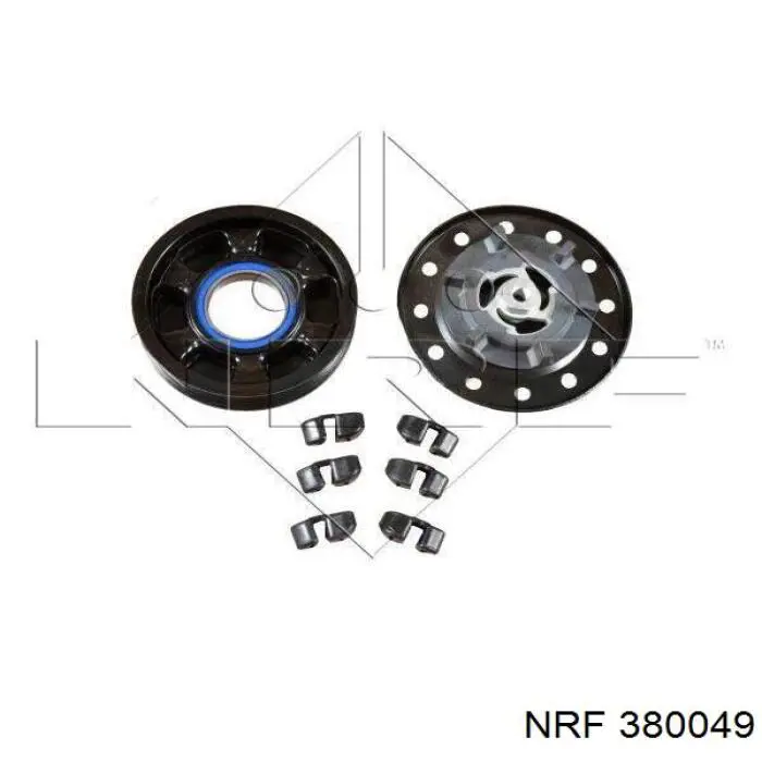 Купить 380049 NRF Муфта компрессора кондиционера