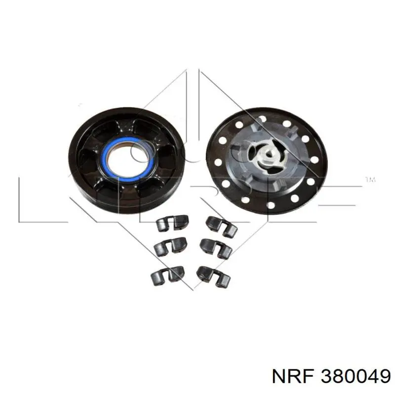380049 NRF муфта (магнитная катушка компрессора кондиционера)