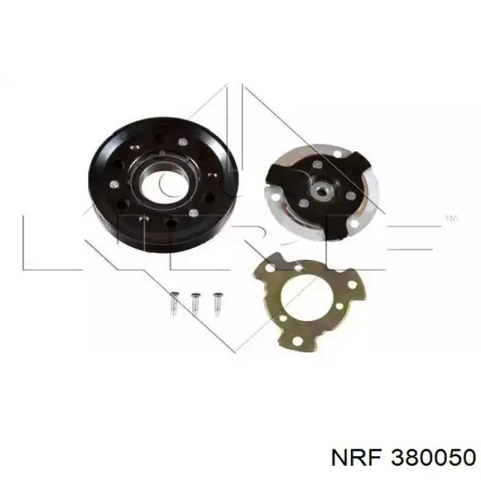 380050 NRF polia do compressor de aparelho de ar condicionado