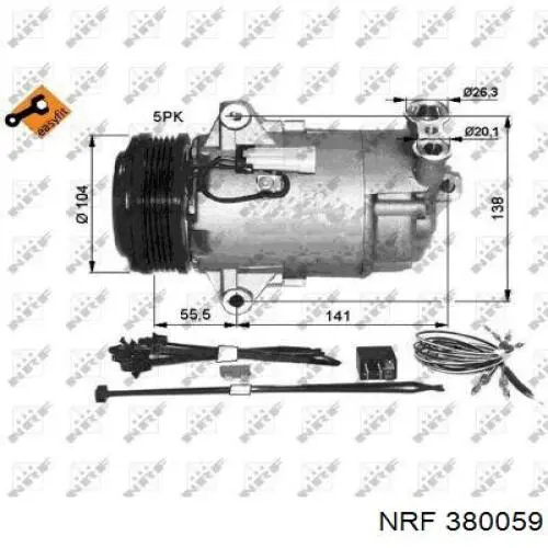Муфта компрессора кондиционера KTT040207 Thermotec