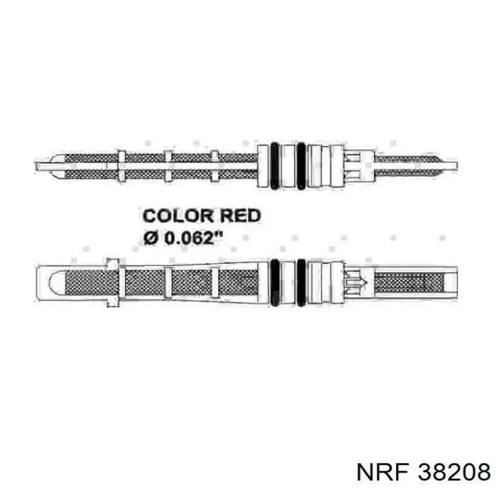 38208 NRF клапан компрессора кондиционера