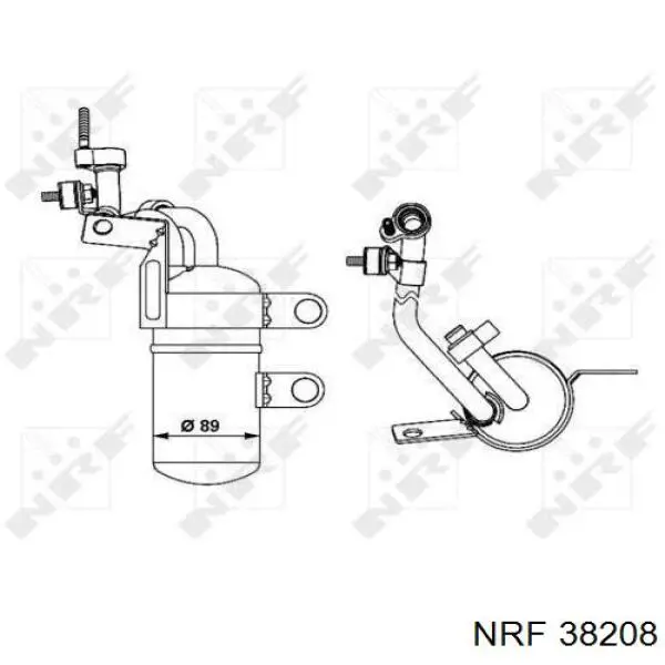 Клапан компрессора кондиционера NRF 38208 цена, от 2.07 USD