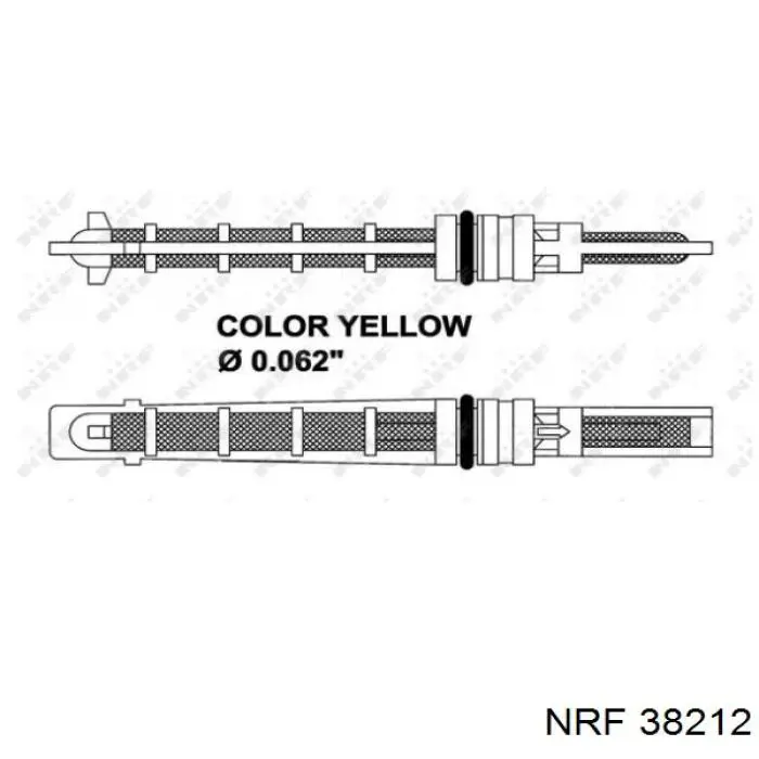 38212 NRF клапан trv кондиционера