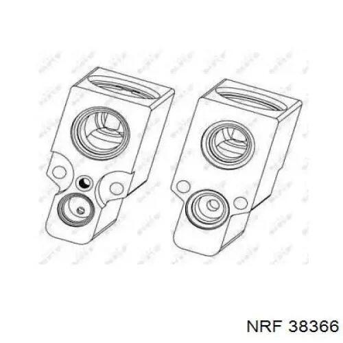 Клапан TRV кондиционера 38366 NRF