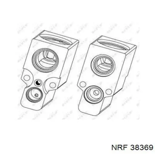 38369 NRF клапан trv кондиционера