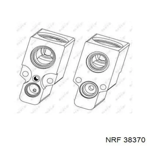 Клапан TRV кондиционера 38370 NRF