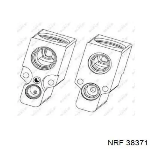 Клапан TRV кондиционера 38371 NRF