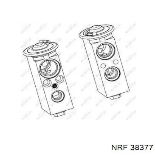 38377 NRF клапан trv кондиционера