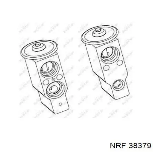 38379 NRF клапан trv кондиционера