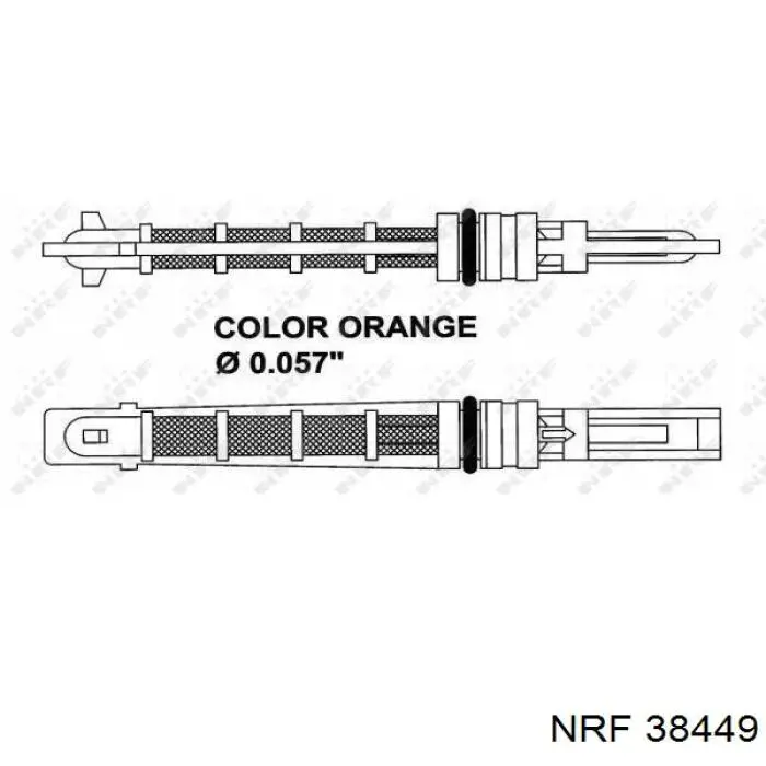 38449 NRF клапан trv кондиционера