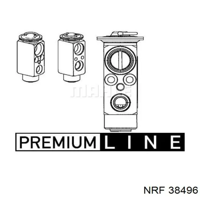Клапан TRV кондиционера 260550 REMA-PARTS