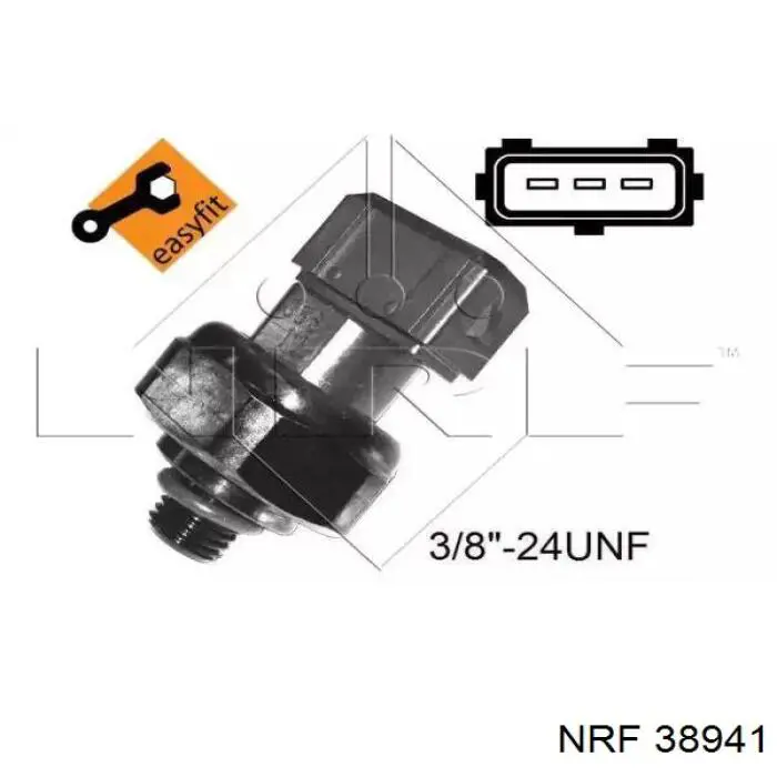 38941 NRF датчик абсолютного давления кондиционера