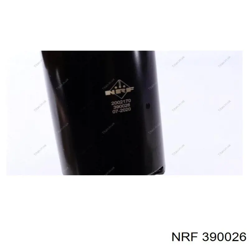 Bomba de agua, adicional eléctrico 390026 NRF