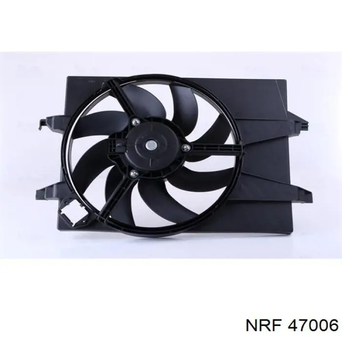Диффузор радиатора охлаждения в сборе с крыльчаткой NRF 47006