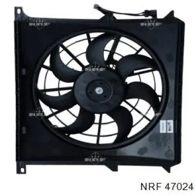 Difusor de radiador, aire acondicionado, completo con motor y rodete 47024 NRF