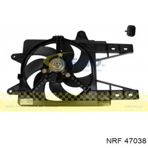 Диффузор радиатора охлаждения в сборе с мотором и крыльчаткой NRF 47038 цена, от 52.57 USD