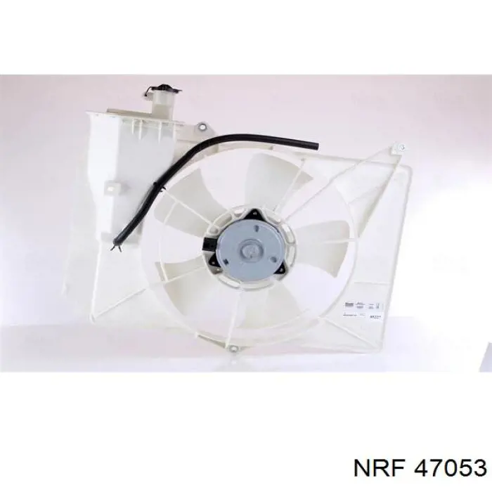 Difusor de radiador, ventilador de refrigeración, condensador del aire acondicionado, completo con motor y rodete 47053 NRF