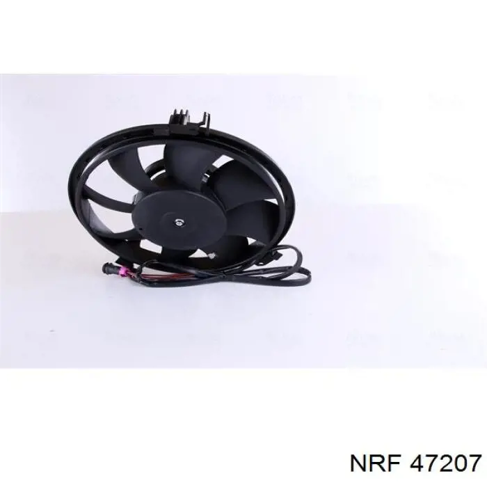 Купить 47207 NRF Электровентилятор охлаждения в сборе (мотор+крыльчатка)