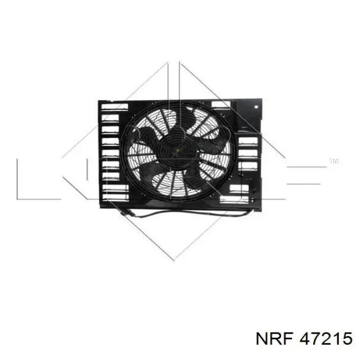 Ventilador (rodete +motor) aire acondicionado con electromotor completo 47215 NRF