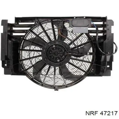 Difusor de radiador, aire acondicionado, completo con motor y rodete 47217 NRF