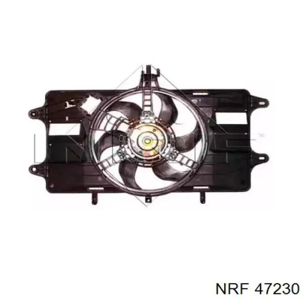 Диффузор радиатора охлаждения в сборе с мотором и крыльчаткой NRF 47230 цена, от 83.46 USD