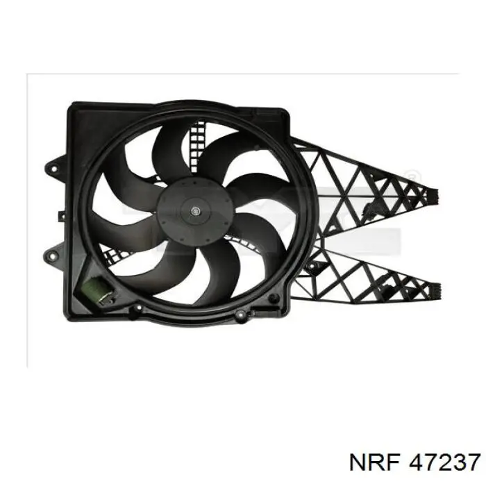 Диффузор радиатора охлаждения в сборе с мотором и крыльчаткой NRF 47237 цена, от 86.27 USD