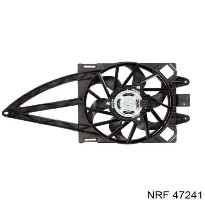 Диффузор радиатора охлаждения в сборе с мотором и крыльчаткой NRF 47241 цена, от 65.27 USD