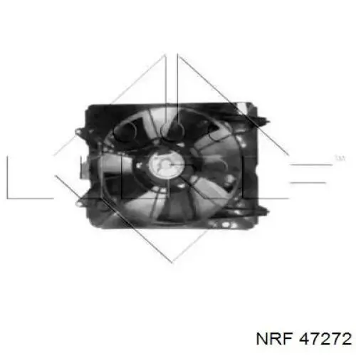 Диффузор радиатора охлаждения, в сборе с мотором и крыльчаткой на Honda CR-V RD